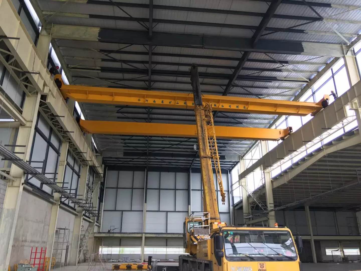 QD型雙梁施工現(xiàn)場(chǎng)